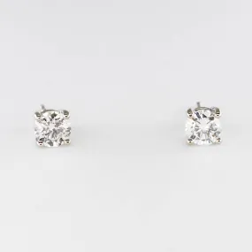 100 Ways White Gold Diamond Studs | 0.60 ctw SI D-F |