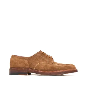 Alden Mocc Toe Blucher Snuff Suede