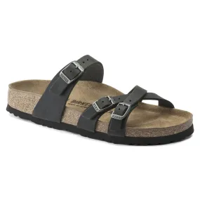 Birkenstock Franca Oiled Leather Black 1021112