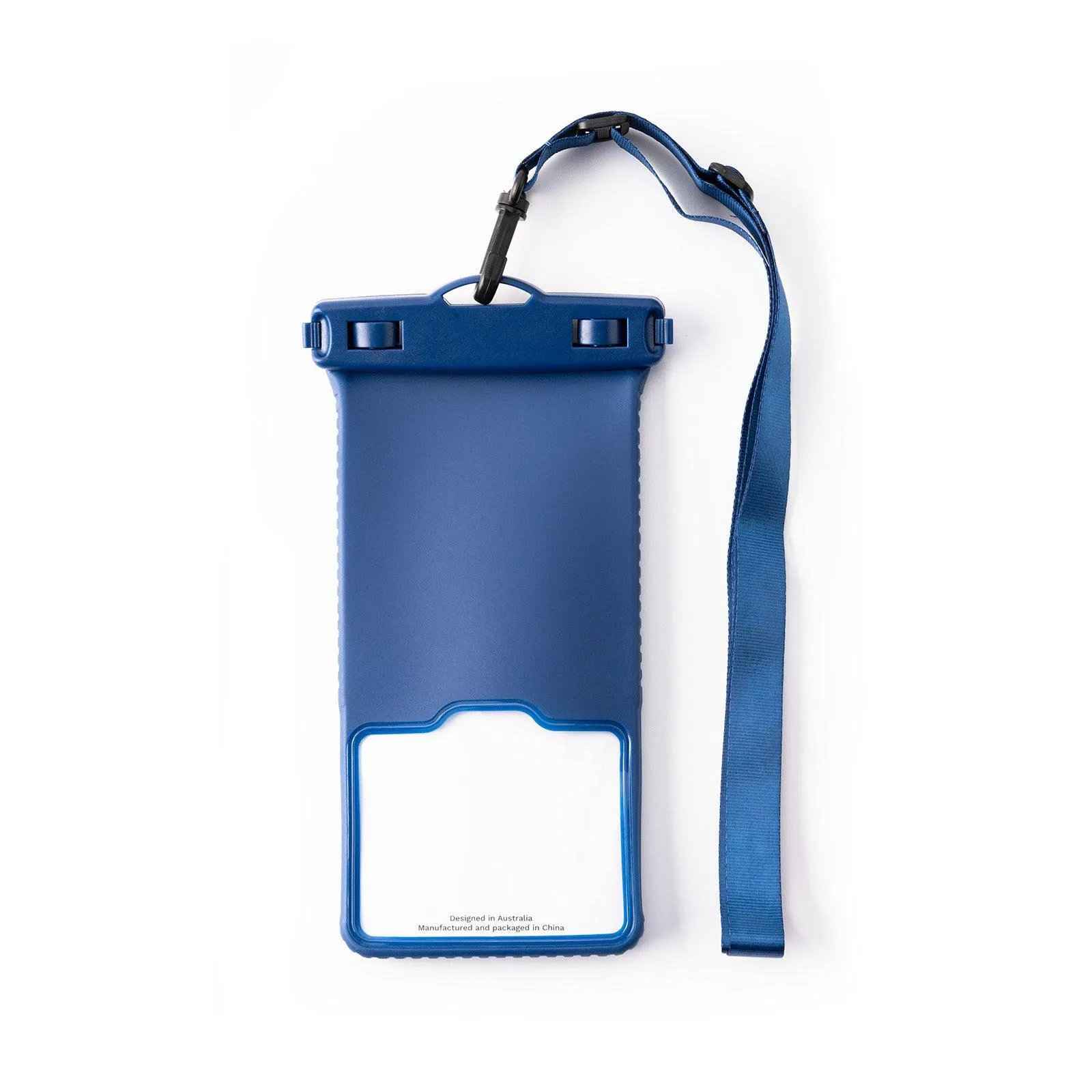 Blue IPX8 Certified Water Proof Bag with Lanyard