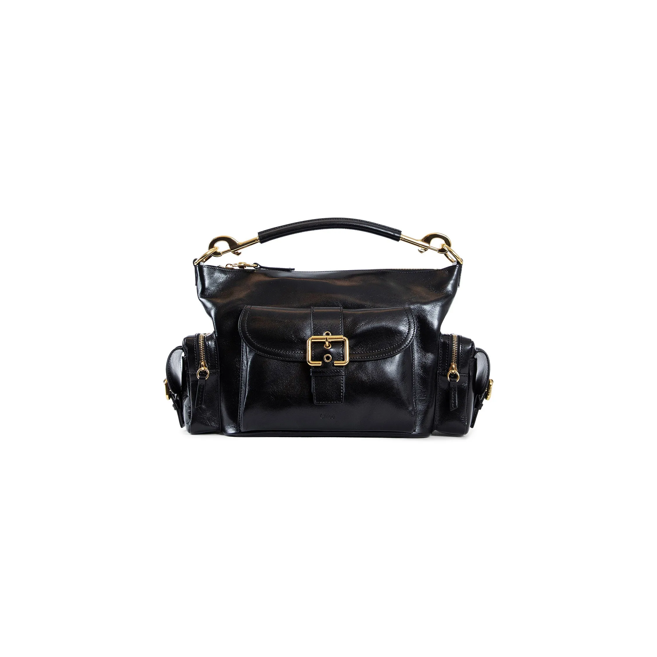 CHLO WOMAN BLACK TOP HANDLE BAGS