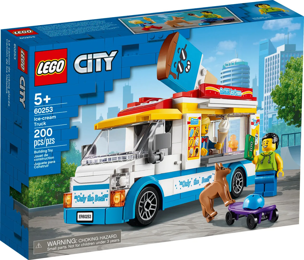 City - Ice-Cream Truck 60253 (200 pieces) (retired product)