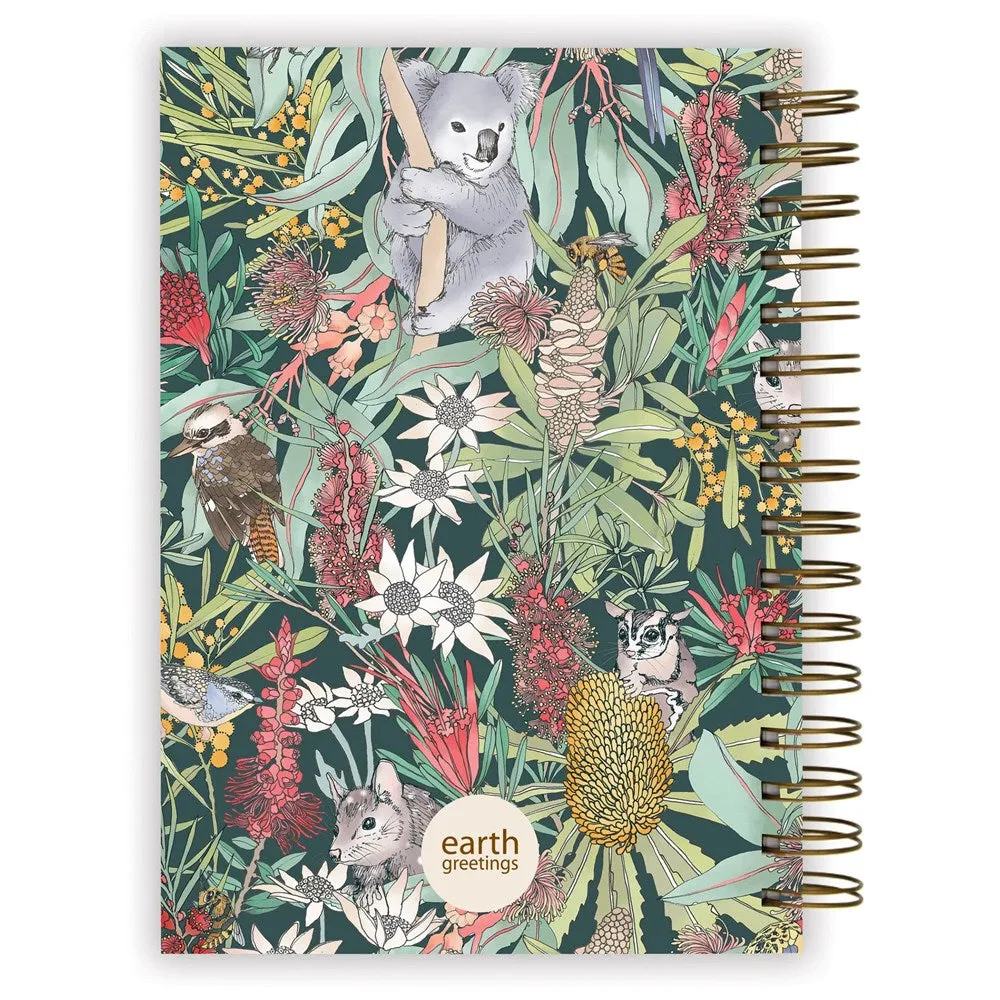 Earth Greetings: A5 Lined Journal Koala Park