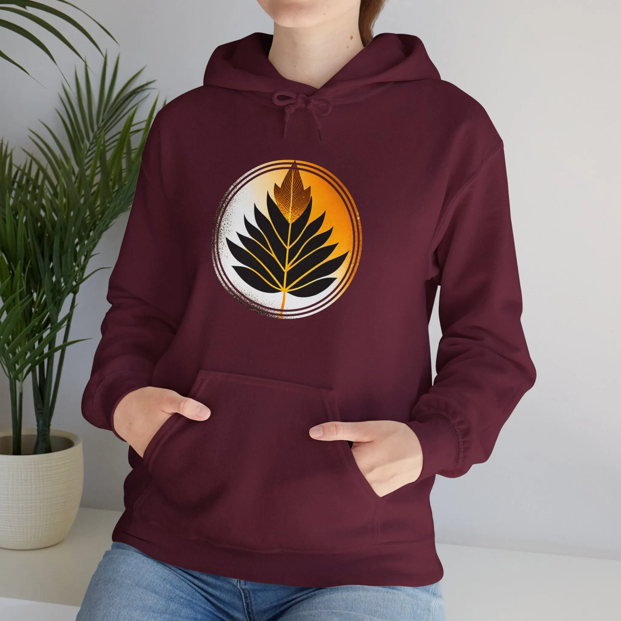 Golden Leaf Unisex Heavy Blend™ Hooded Sweatshirt