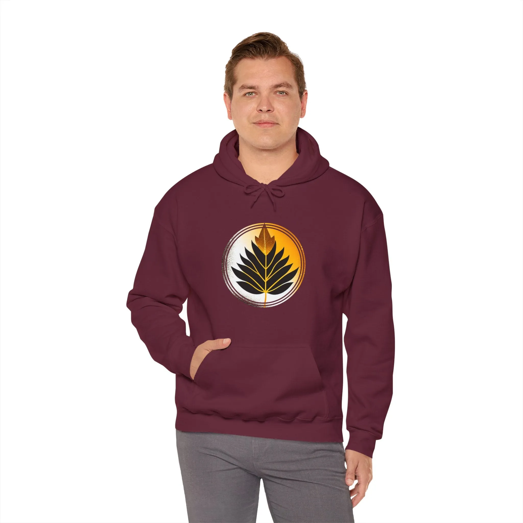 Golden Leaf Unisex Heavy Blend™ Hooded Sweatshirt