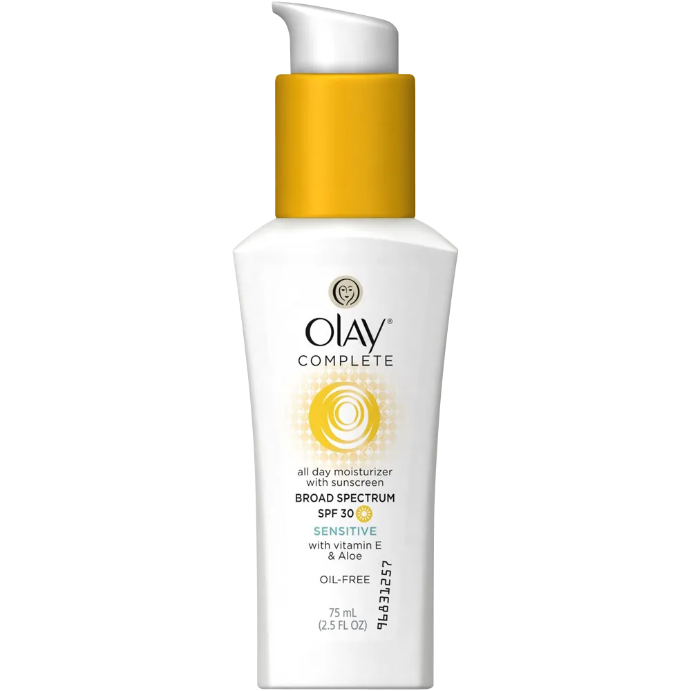 Olay Complete Daily Defense All Day Moisturizer With Sunscreen SPF30 Sensitive Skin