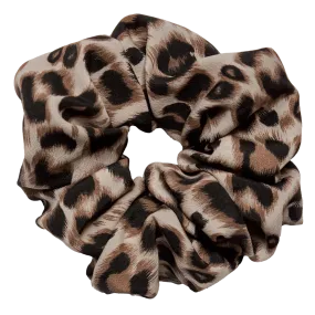 Stay Wild  Scrunchie in Beige