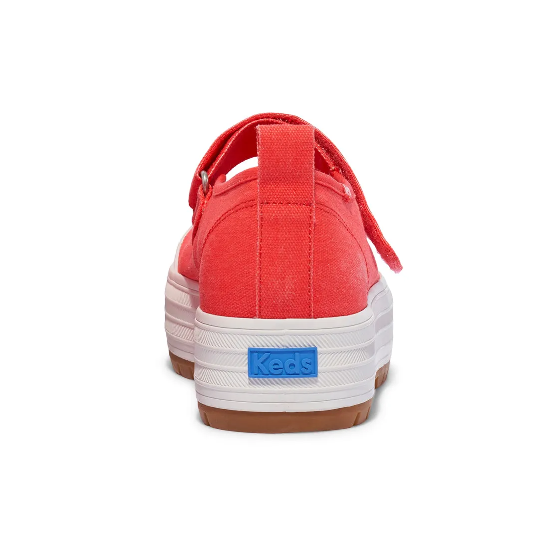 Women's  Keds Mary Jane Canvas Red  (WF68129)